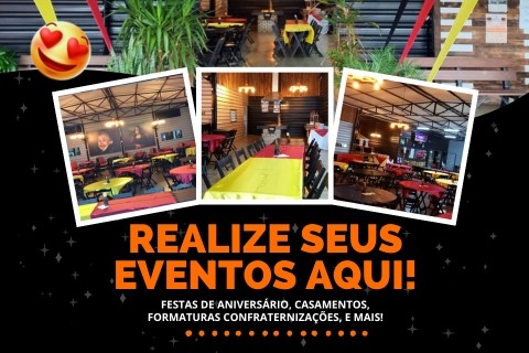 Realize seus eventos aqui!
